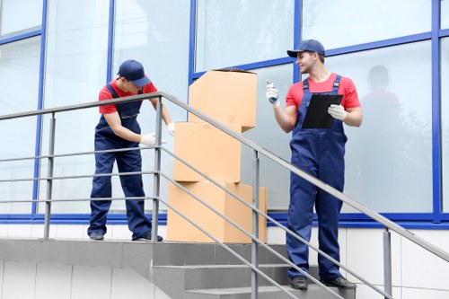 Residential packing support in an apartment move