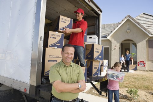 A van ready for a flexible man and van moving service