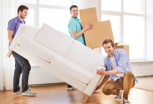 Sustainable moving service with reuse and recycling focus