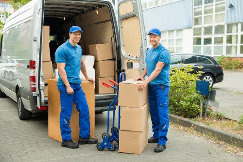 House moving service helping with residential and commercial relocation in Movers