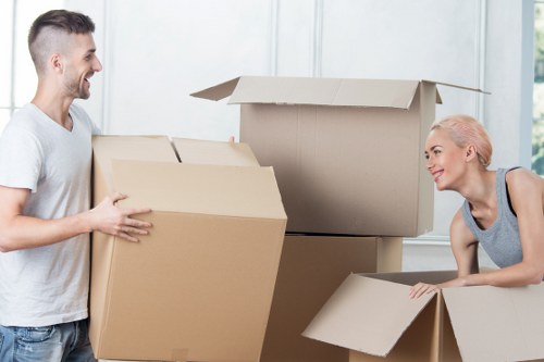 Commercial office relocation support from a local movers team