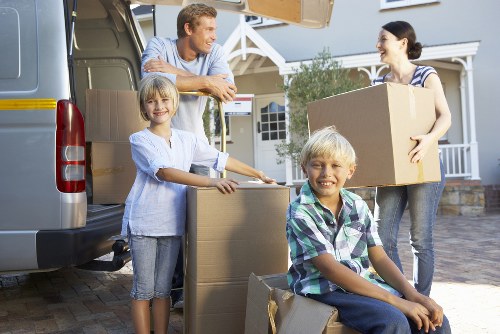 Van transport for business items and office moves