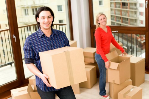 Furniture and appliance transport with a local moving truck